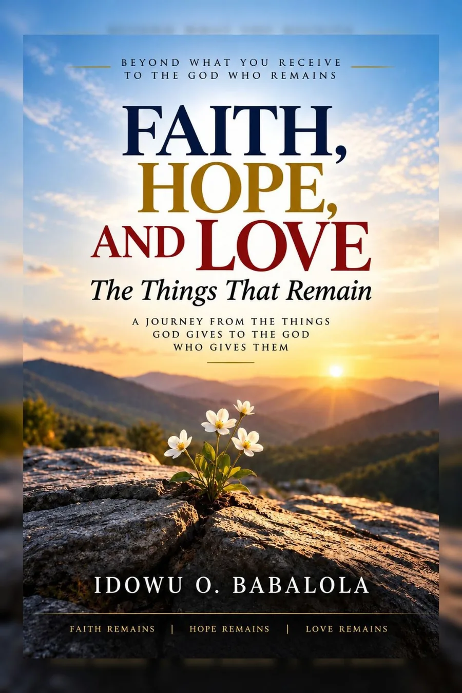 Faith, Hope, and Love